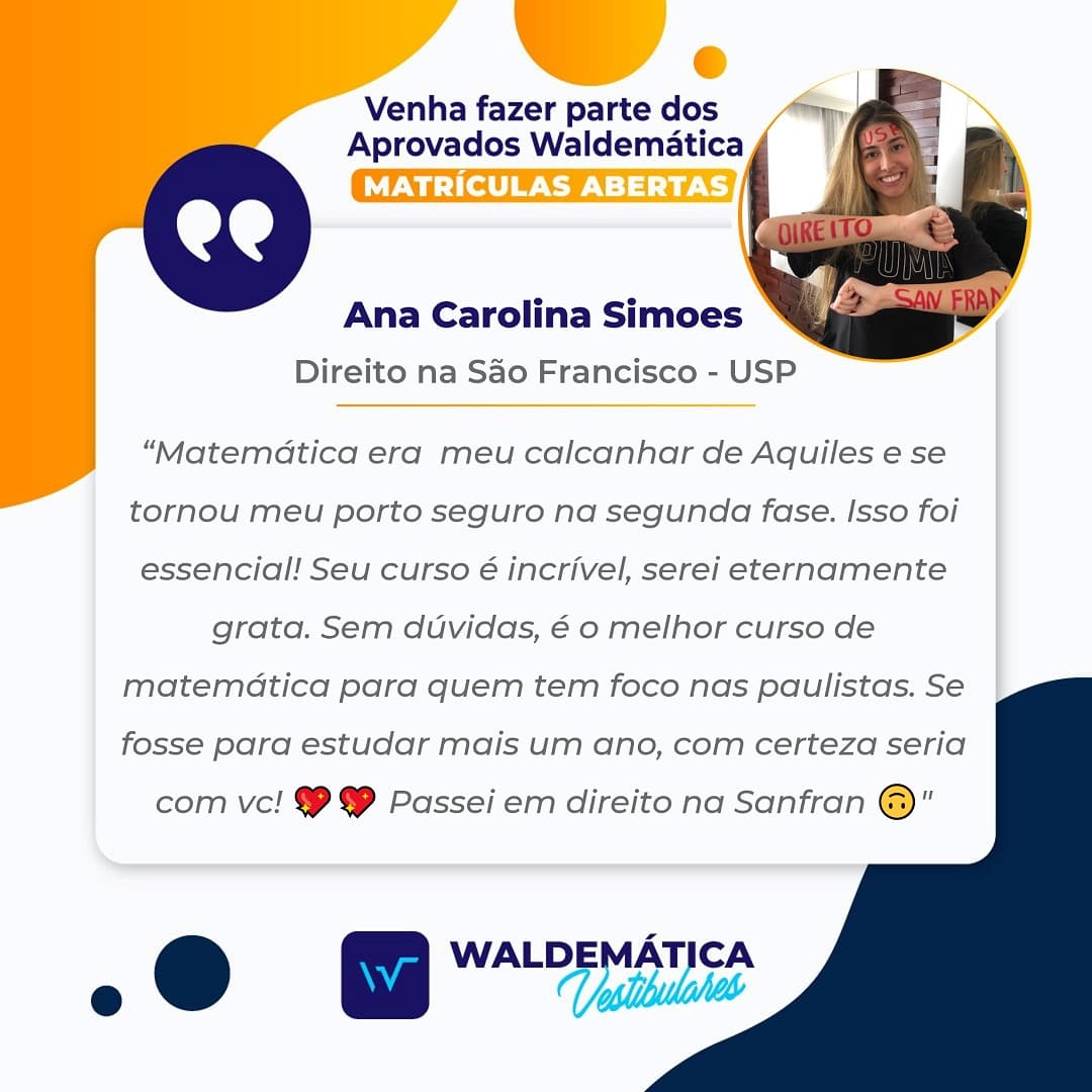 Depoimento de Ana Carolina Simões