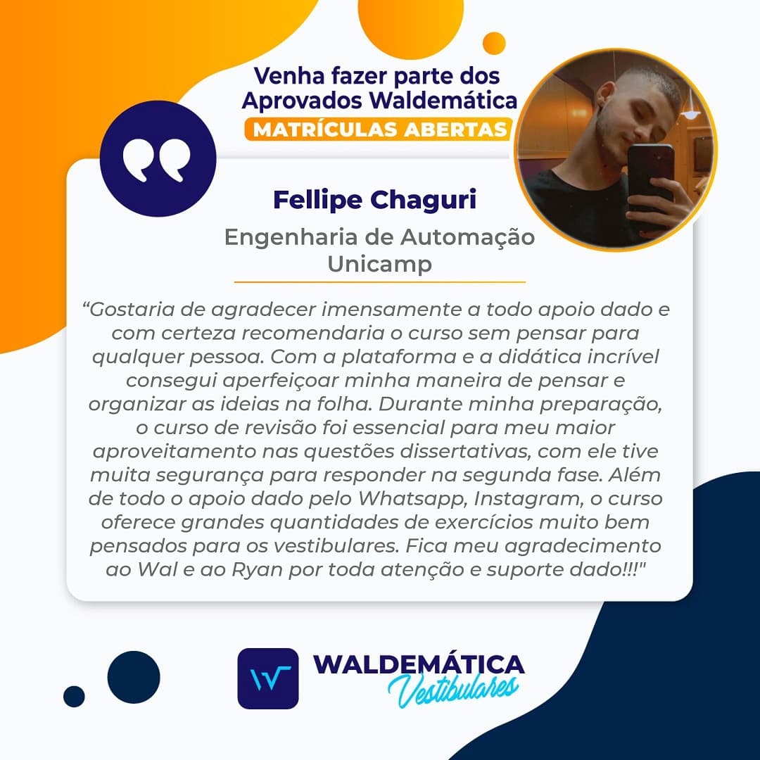 Depoimento de Felipe Chaguri